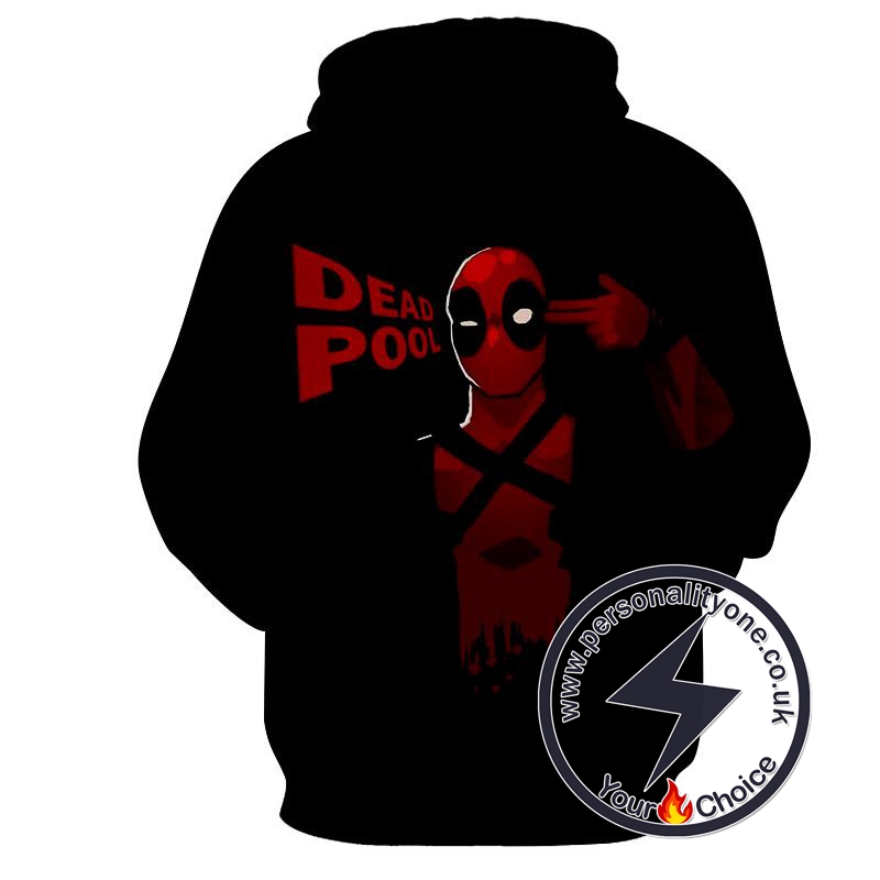 Deadpool - Deadpool 3D - Hoodies